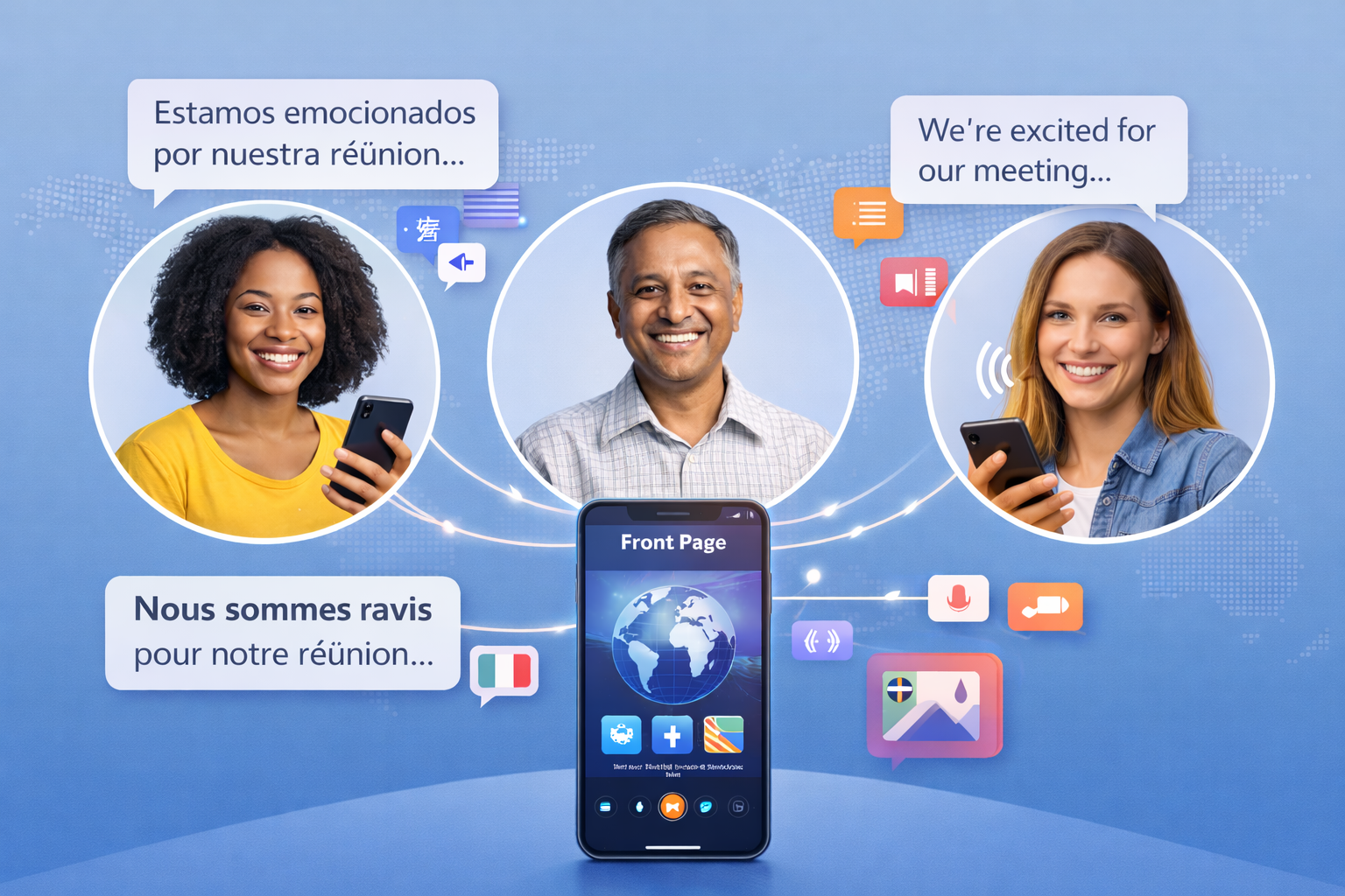 Front Page - Social Platform